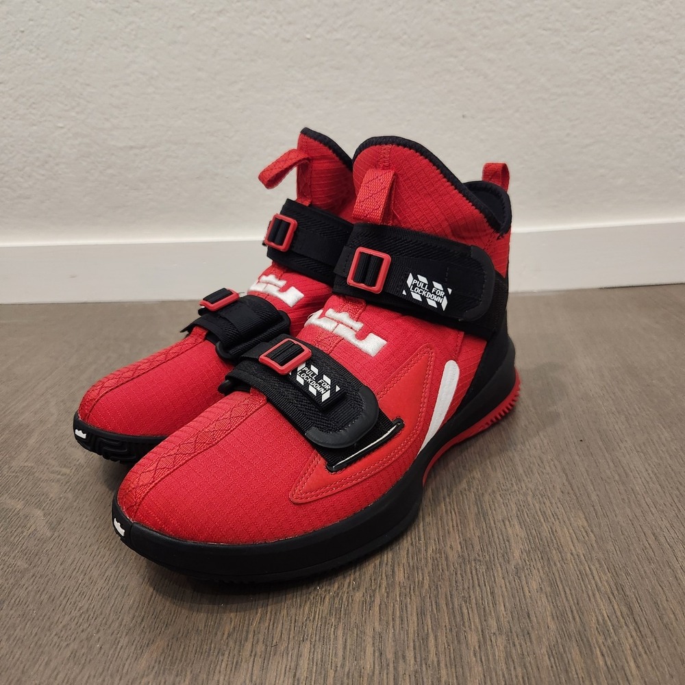Nike LeBron Soldier 13 SFG Men's Mid Top Strap Basketball Shoes AR4225-600 8